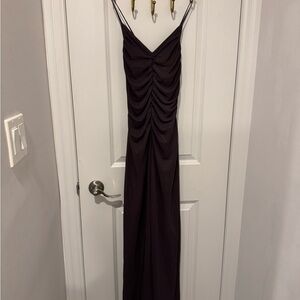 Elegant Purple Sparkling Evening Dress